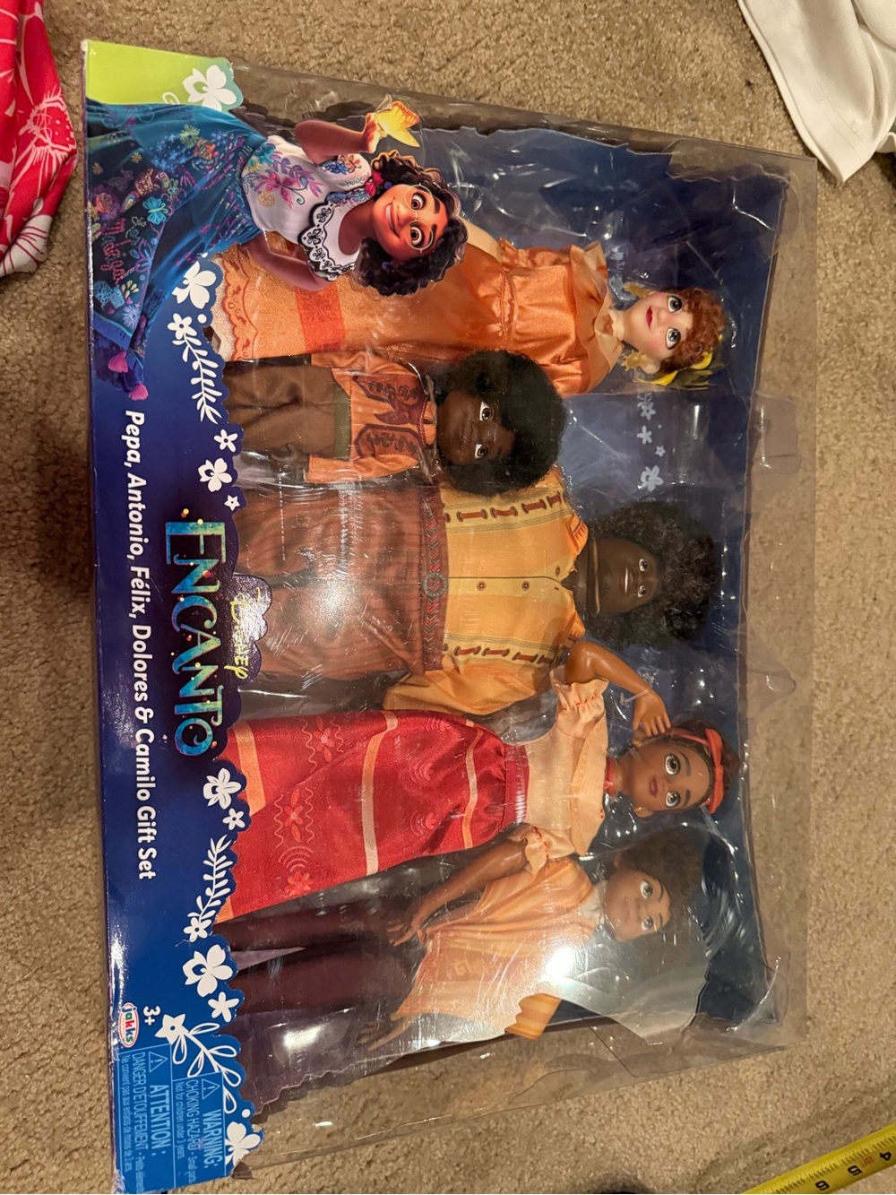 Disney Encanto Pepa Antonio Felix Dolores & Camilo Doll Family Gift Set new